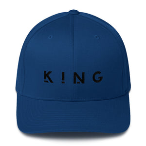 King BLK Flex Fit Cap